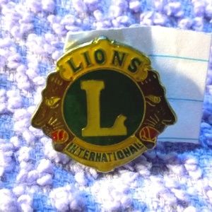 19. Vintage 2 Lions Club Lapel Pins